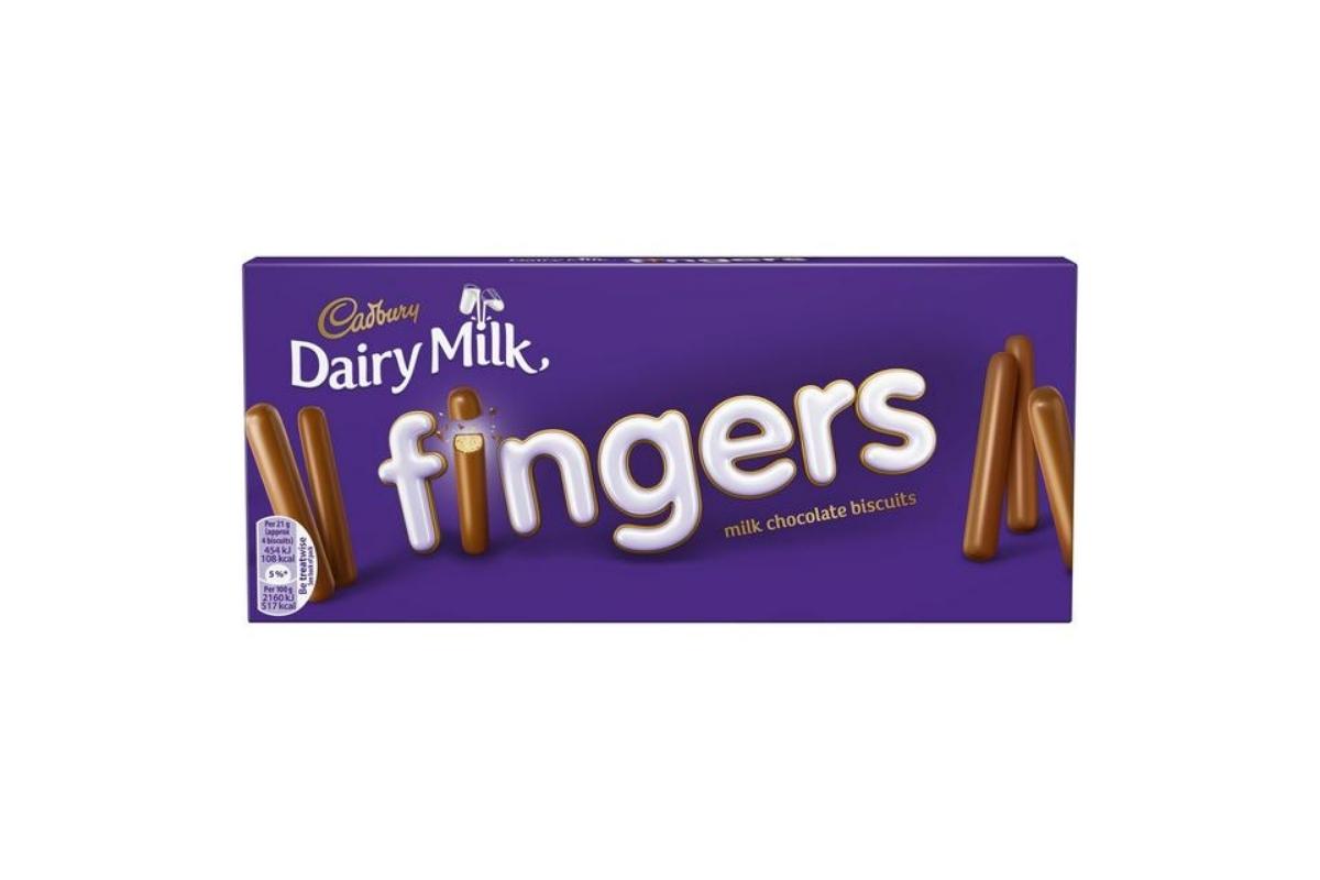 Cadbury Fingers Milk Chocolate Biscuits 189g