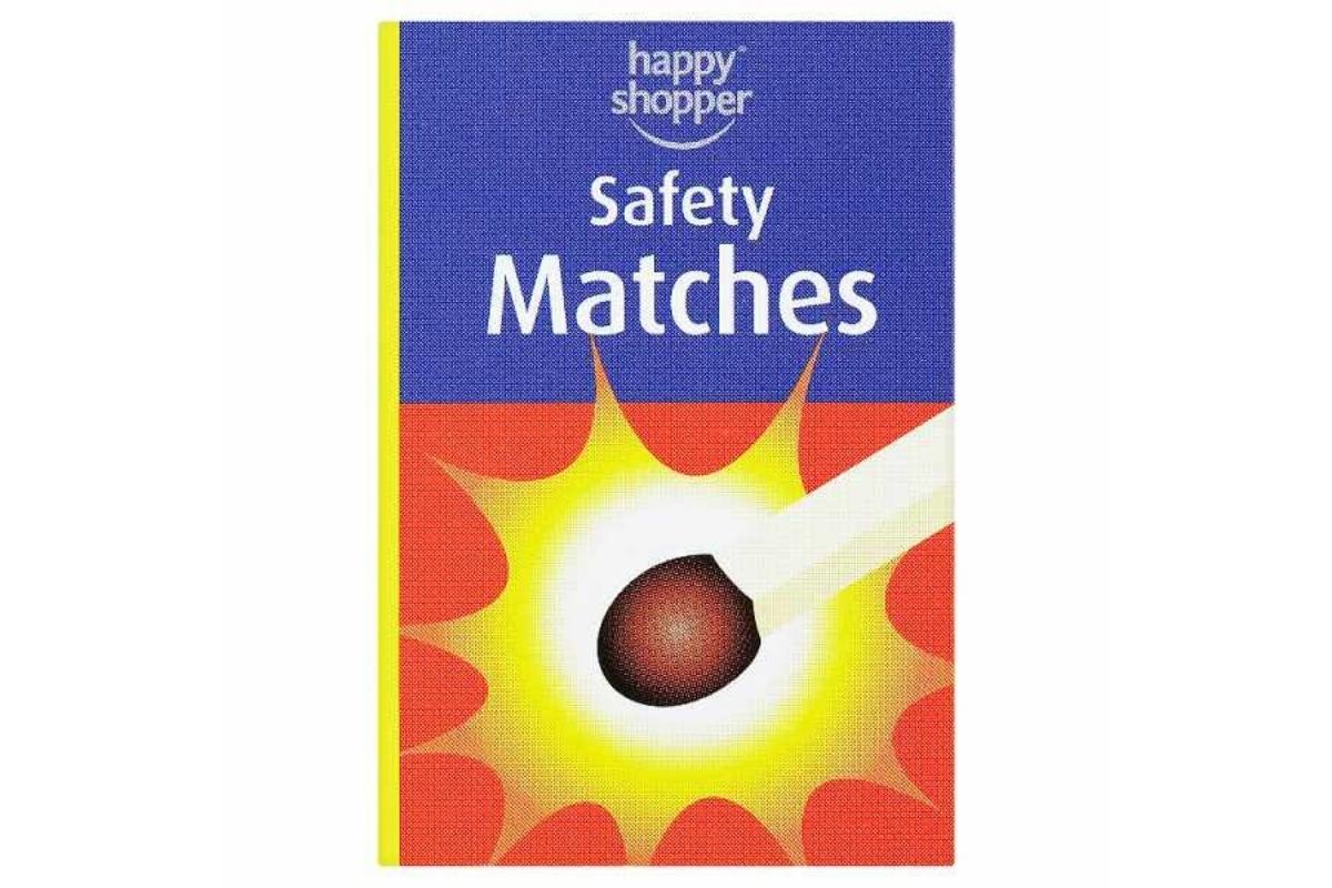 Happy Shopper Safety Matches