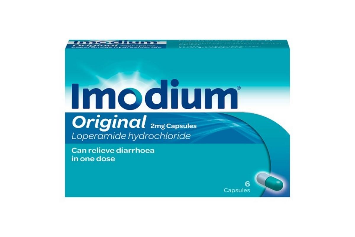 Imodium Original Capsules for Diarrhoea Relief Pack of 6